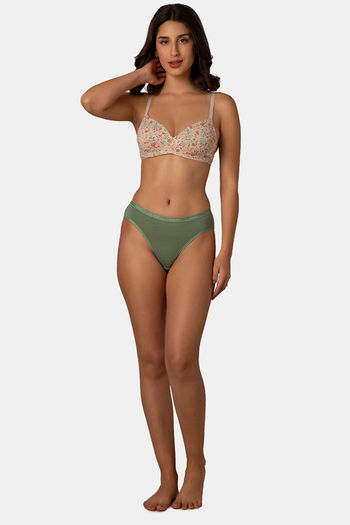 Every de by Amante Padded Non Wired Full Coverage T-Shirt Bra - Daisy Print — image 5